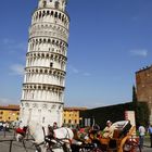 Postkartenmotiv Torre Pendente auf der Piazza dei Miracoli