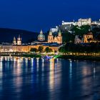 Postkartenmotiv vom schönen Salzburg