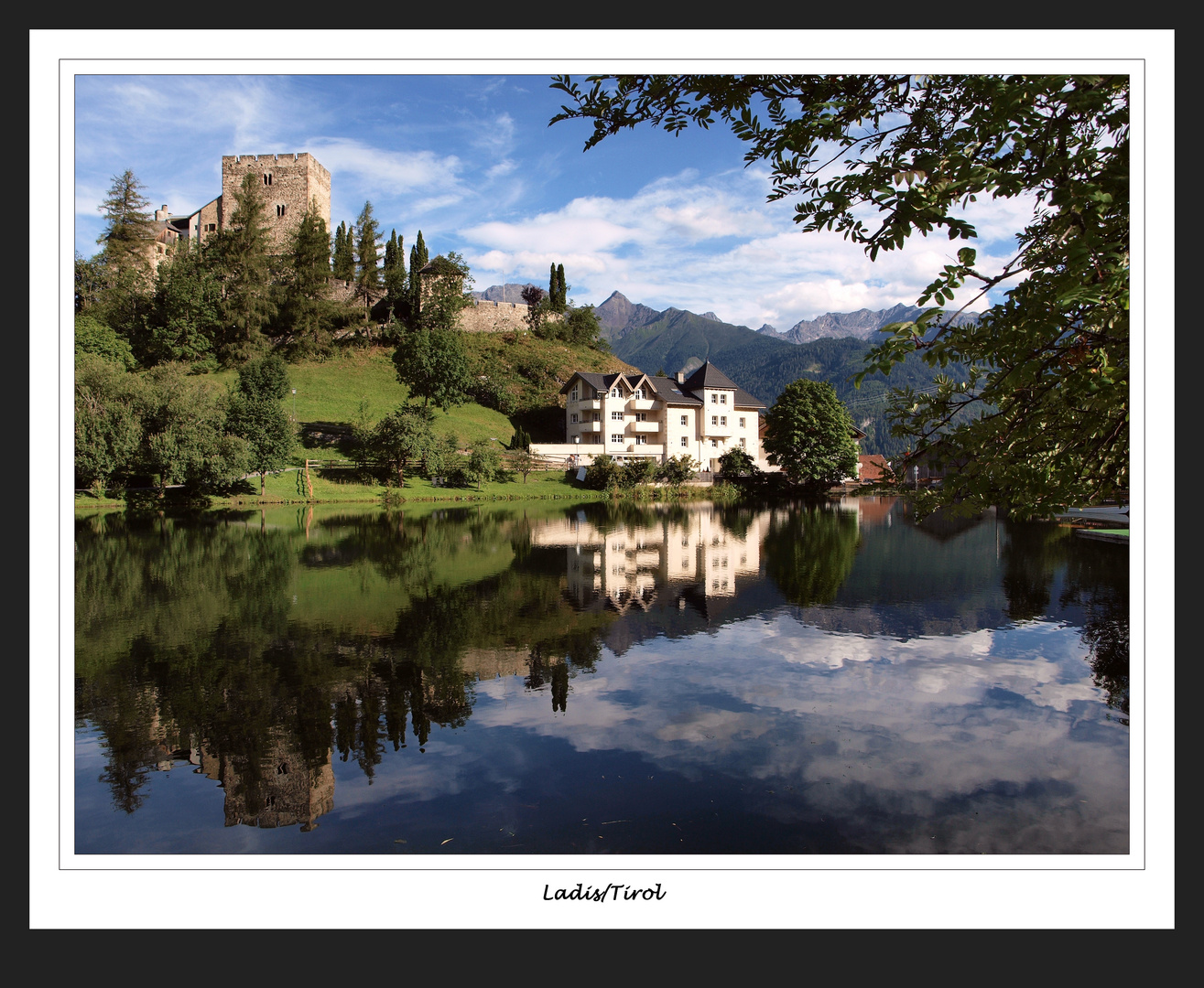 Postkartenmotiv von Ladis/Tirol