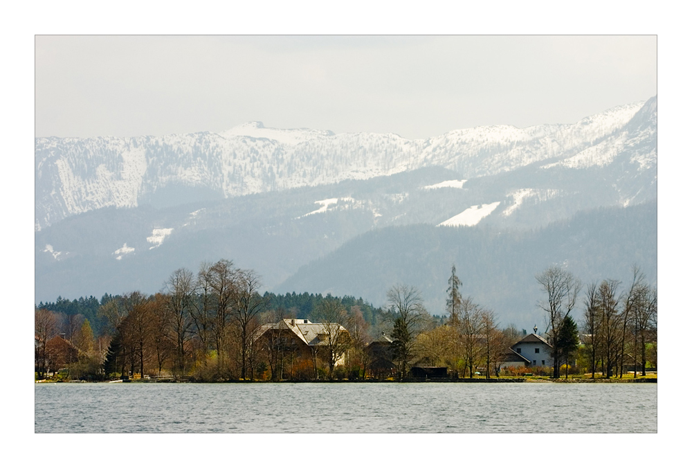 Postkartenmotiv Wolfgangsee