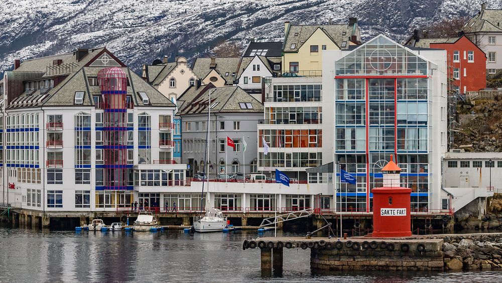 POSTMODERNE JUGENDSTILARCHITEKTUR in ALESUND