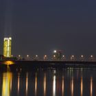 Posttower Bonn, Rhein in Flammen