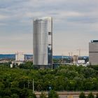 Posttower und Rheinaue Bonn