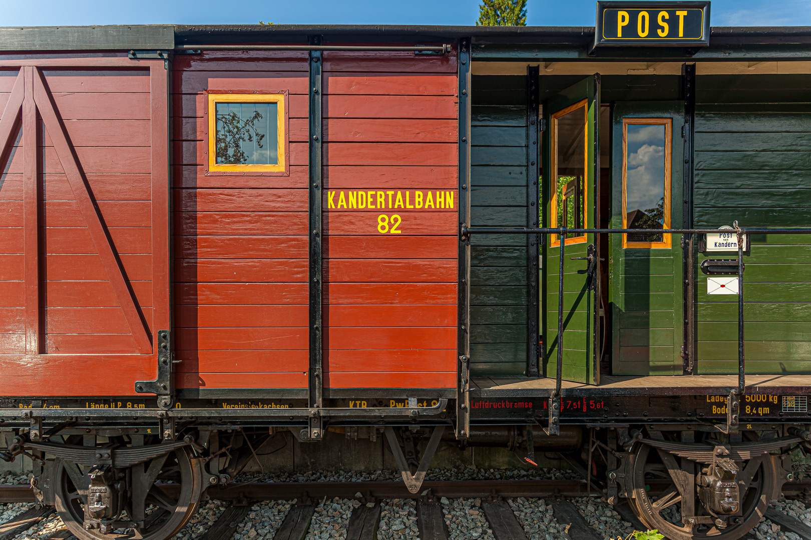 Postwaggon Kandertalbahn