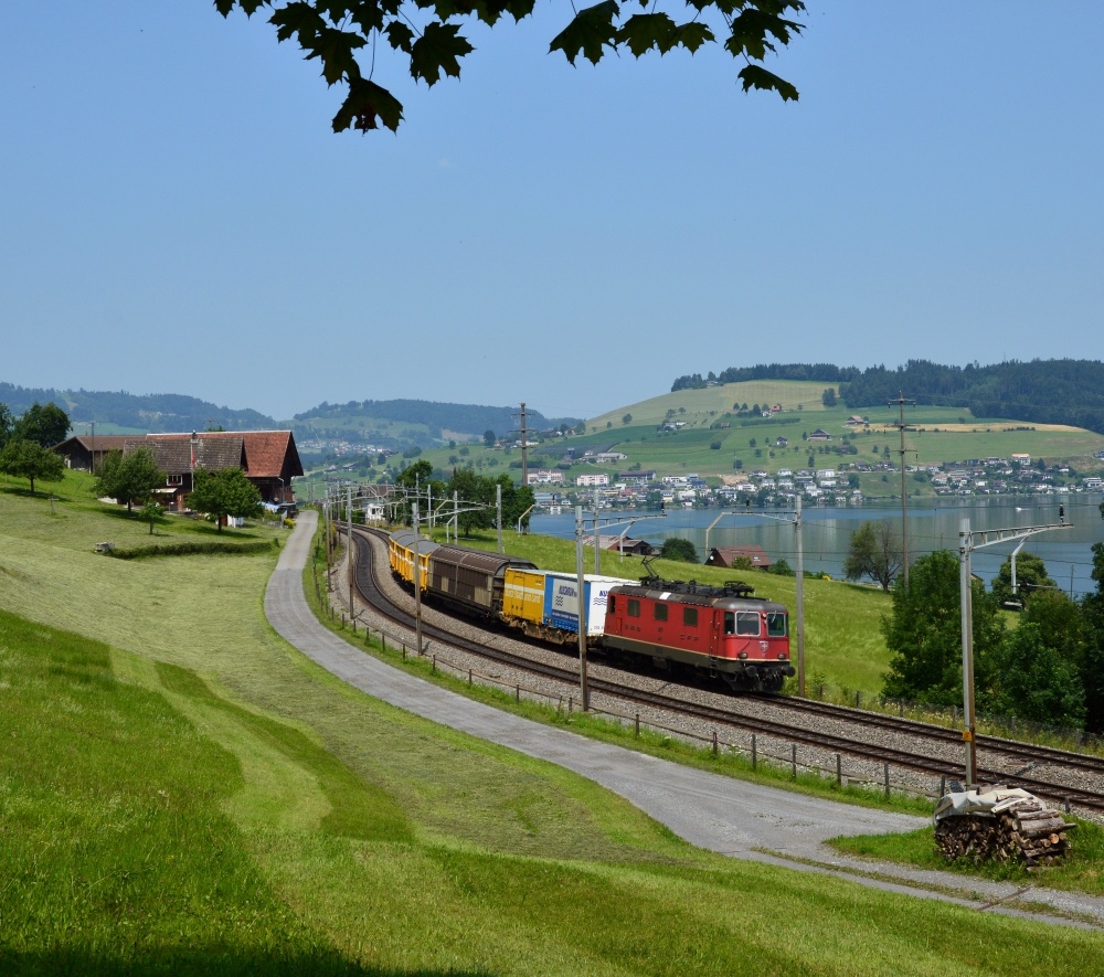 Postzug am Zugersee