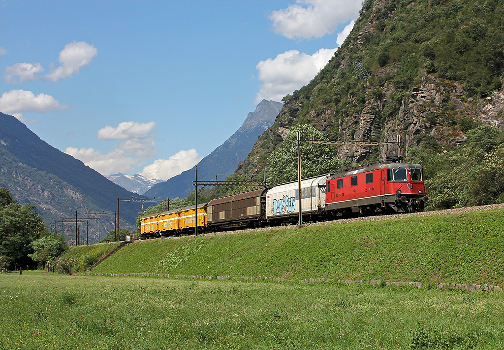 Postzug im Tessin