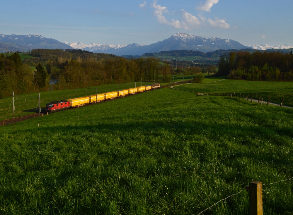 Postzug unter der Rigi