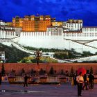 Potala at night