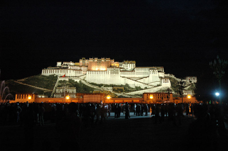 Potala Palace by Night