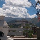 Potala von den Dächern der Stadt aus