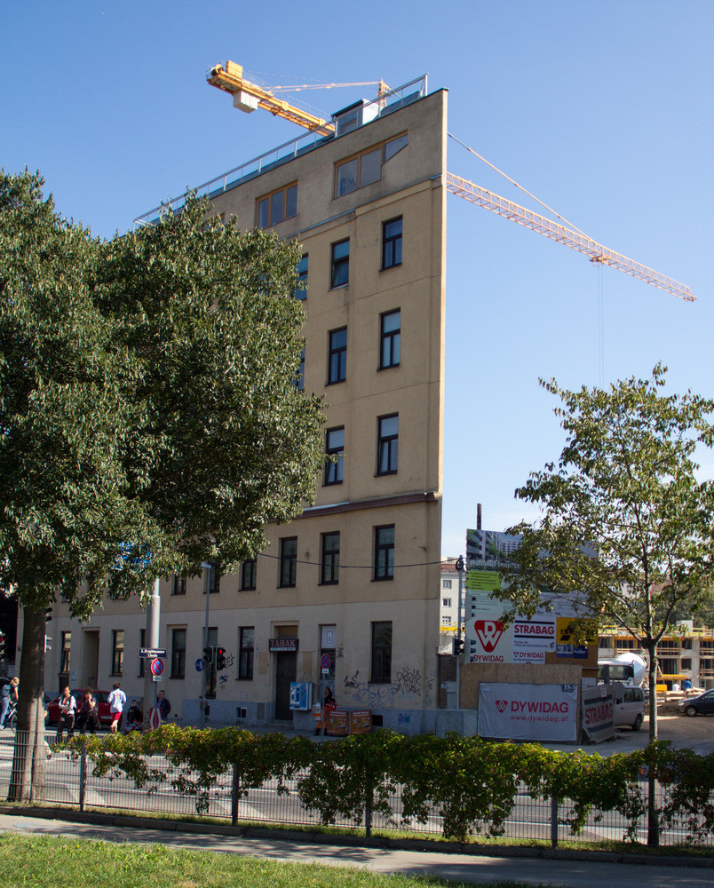 Potjomkinsches Haus in der Oberen Augartenstraße in Wien, Leopoldstadt