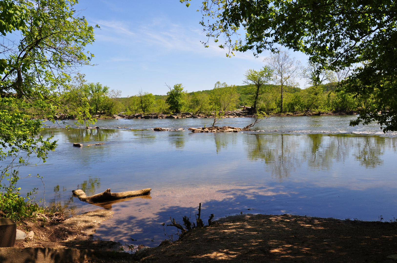 Potomac River in Virginia USA