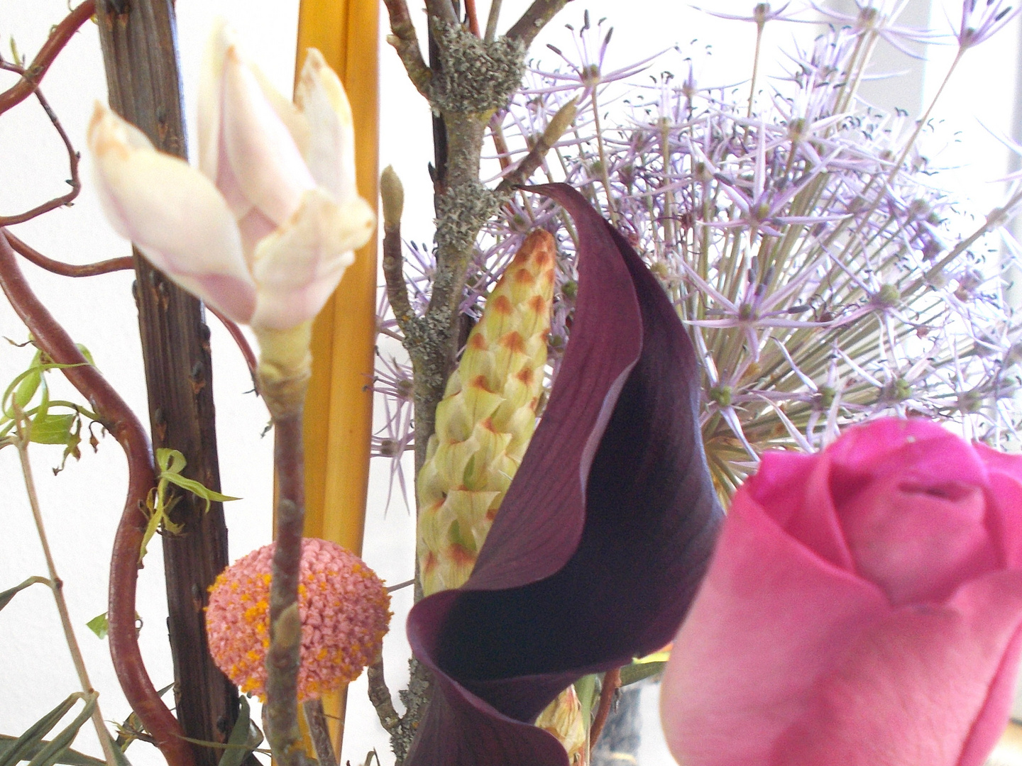 Potpourri in rosa-rot-blau