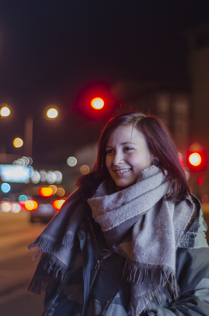 potrait bei Nacht