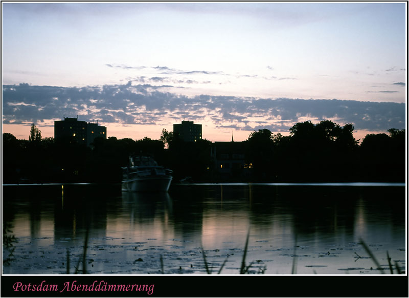 Potsdam Abenddämmerung