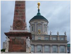 Potsdam - Altes Rathaus mit Atlasfigur