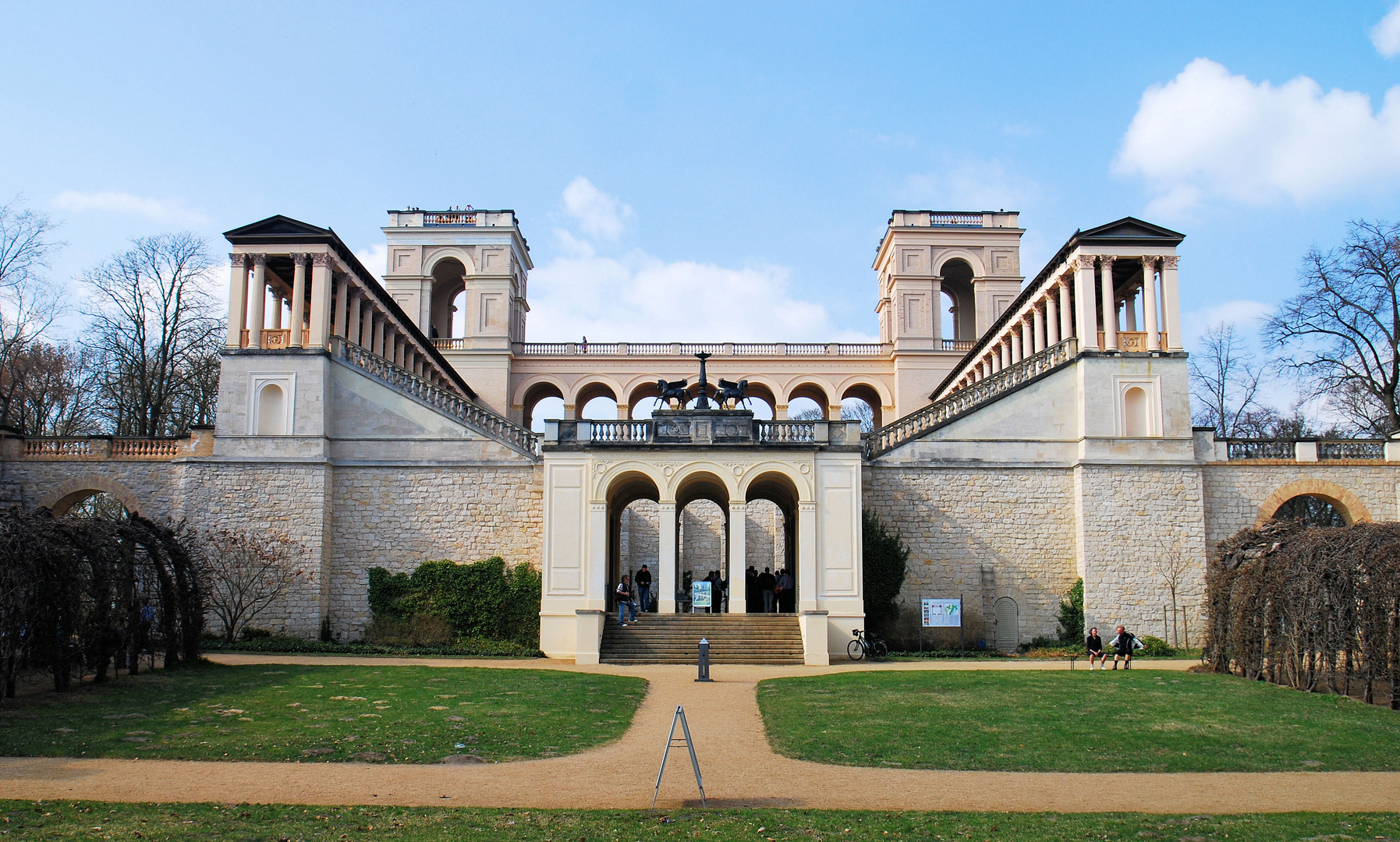 Potsdam Belvedere (1852) auf Pfingstberg Foto & Bild architektur