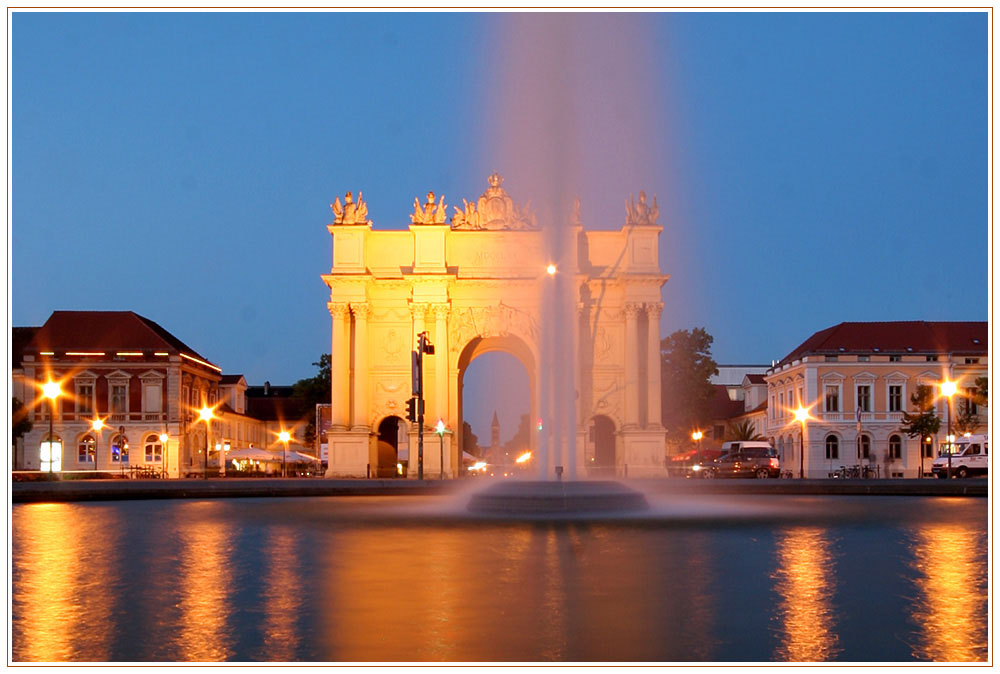 Potsdam, Brandenburger Tor..