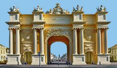 POTSDAM   - Brandenburger Tor am Luisenplatz -