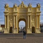 POTSDAM - Brandenburger Tor am Luisenplatz -