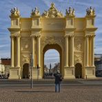 POTSDAM - Brandenburger Tor am Luisenplatz -