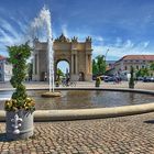 POTSDAM - Brandenburger Tor am Luisenplatz -