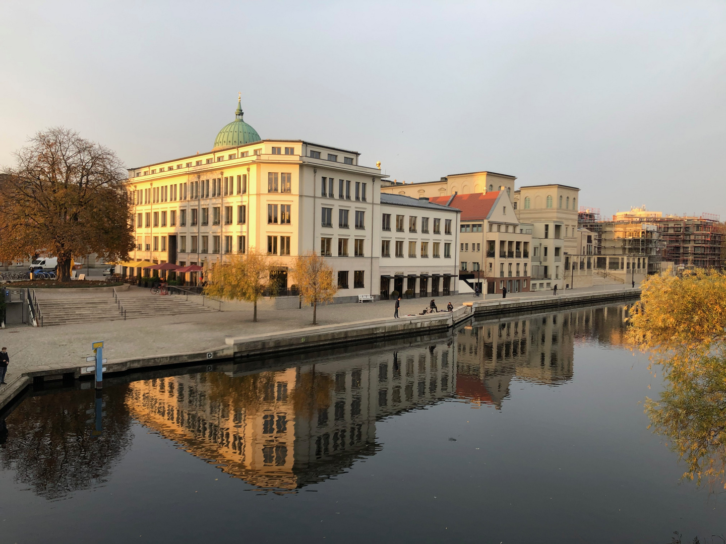 Potsdam, die "Alte Fahrt" im November