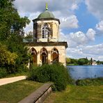 Potsdam   - Gotische Bibliothek am Heiligen See -