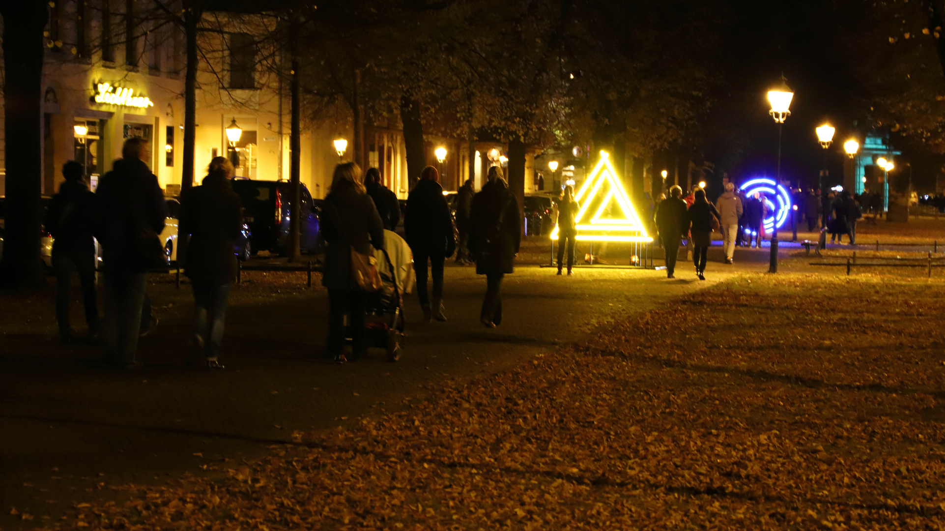 Potsdam hat auch ein Lichtspektakel :-)