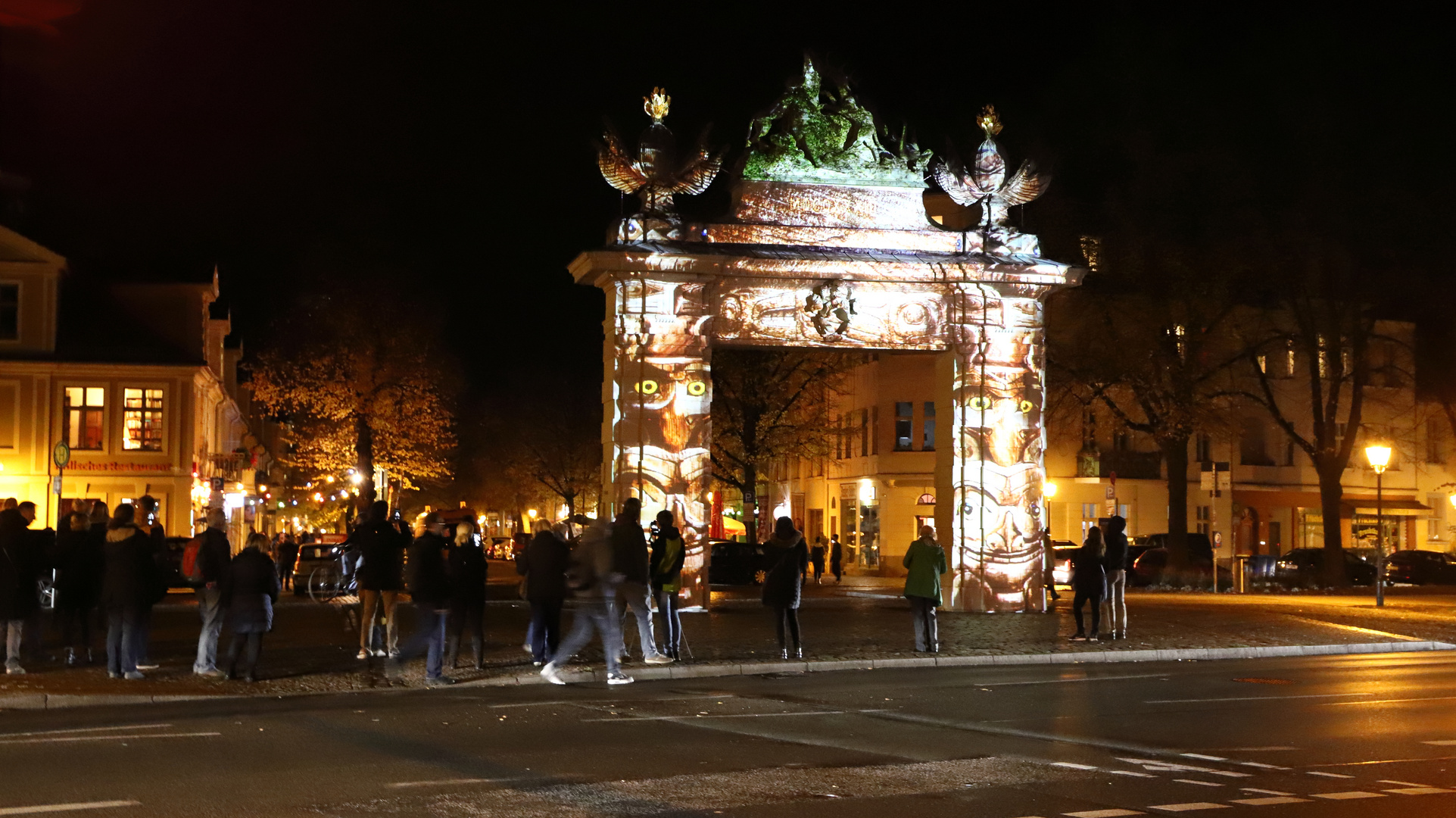 Potsdam hat auch ein Lichtspektakel :-)