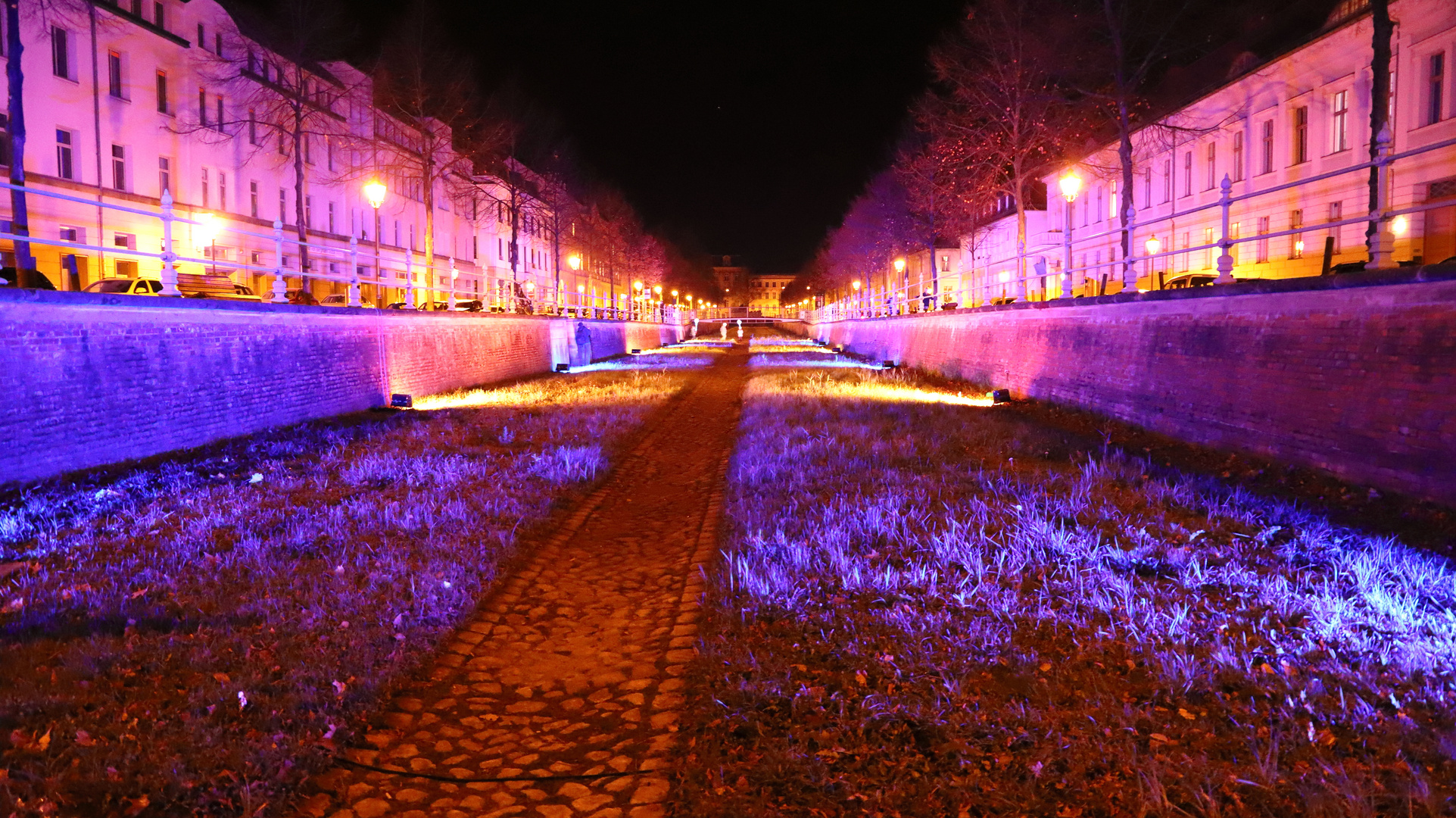 Potsdam hatte auch ein Lichtspektakel :-)