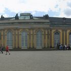 Potsdam, Hinterhof des Schlosses Sanssouci