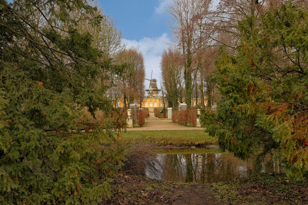 Potsdam historische Mühle 