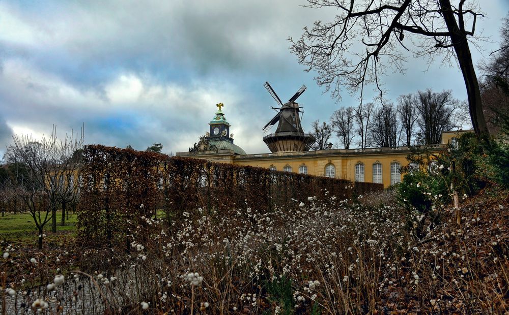 POTSDAM  - Historische Mühle von Sanssouci -