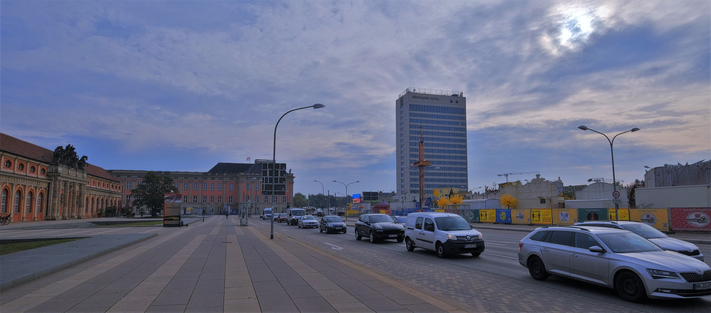 Potsdam, Hotel "Mercure" (Potsdam, nuestro hotel "Mercure")