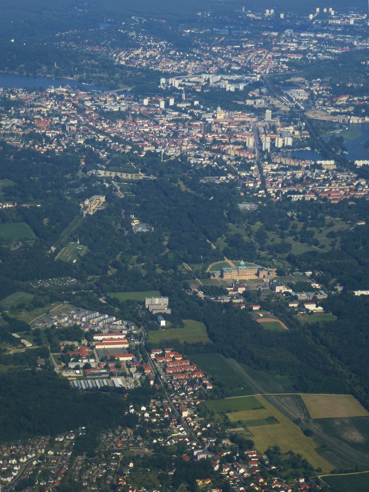 Potsdam mal von oben