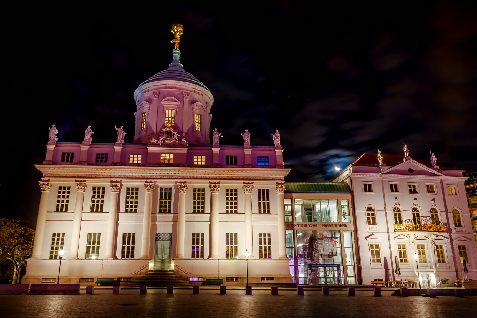 Potsdam Musuem während des Potsdamer_Lichtspektakeles_2018