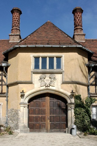 Potsdam - Neuer Garten -Schloss Cecilienhof - Hoftor