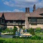 Potsdam, Neuer Garten: Schloss Cecilienhof, Prinzengarten -