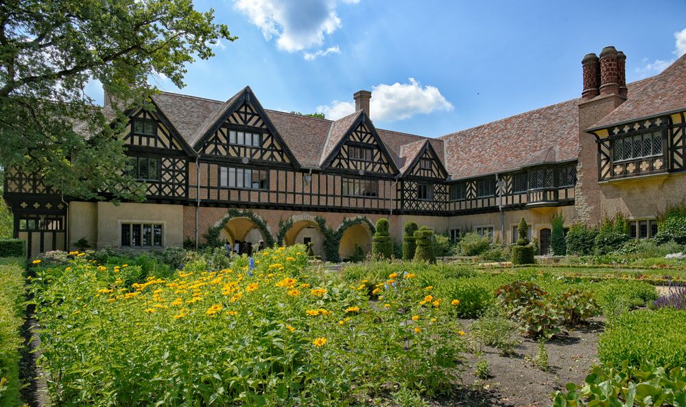 Potsdam, Neuer Garten: Schloss Cecilienhof, Prinzengarten -