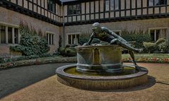 Potsdam, Neuer Garten: Schloss Cecilienhof, Prinzengarten -