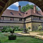 Potsdam, Neuer Garten: Schloss Cecilienhof, Prinzengarten -