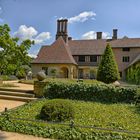 Potsdam, Neuer Garten: Schloss Cecilienhof, Prinzengarten -