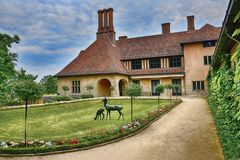 Potsdam, Neuer Garten: Schloss Cecilienhof, Prinzengarten -