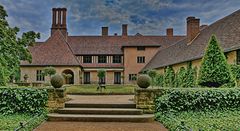 Potsdam, Neuer Garten: Schloss Cecilienhof, Prinzengarten -