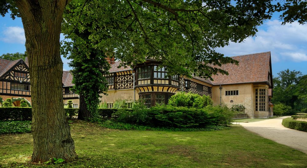 Potsdam, Neuer Garten: Schloss Cecilienhof, Prinzengarten -