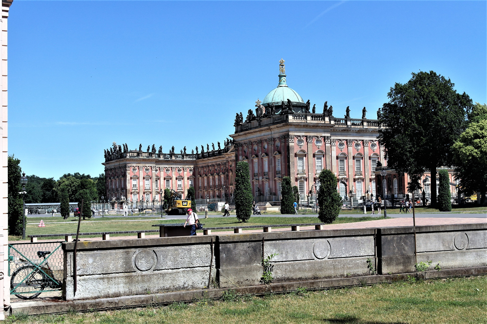 Potsdam Neues Palais - noch renovierungsbedürftig