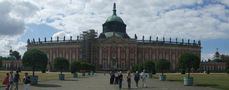 Potsdam, Neues Palais von vorne von Ricardo Mertsch