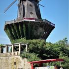 Potsdam Park Sans souci Mühle mit Mahlwerk und Aussicht