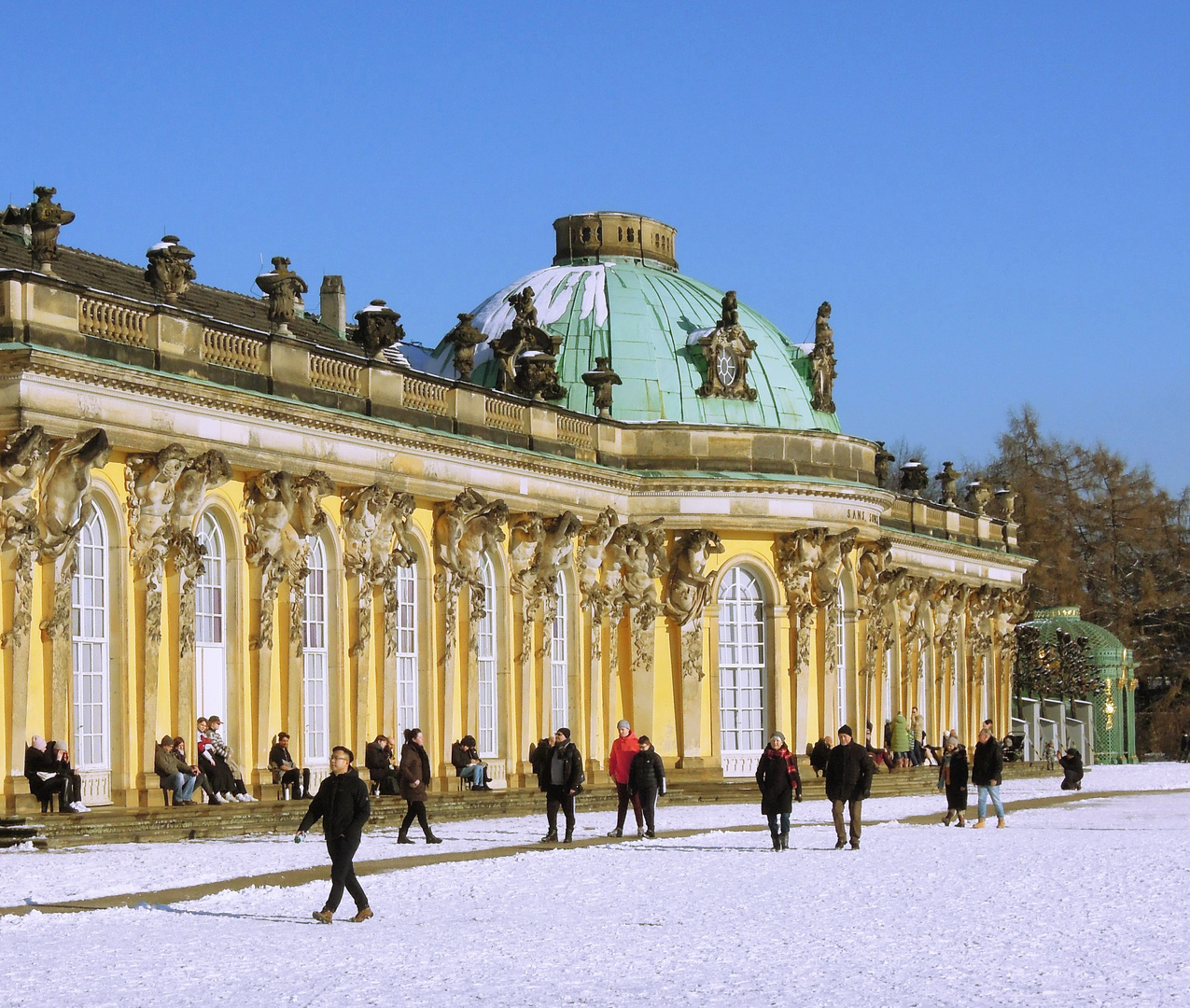 Potsdam Sanssouci im Winter